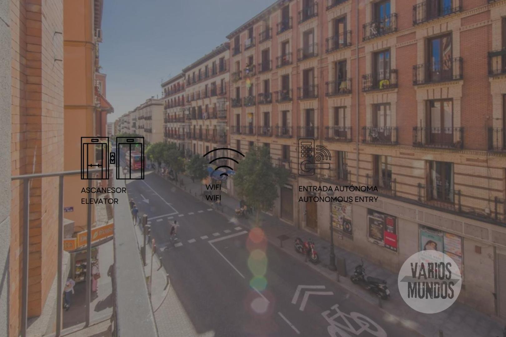 Classic Apt 7Pax En La Latina-Centro De Madrid Ngoại thất bức ảnh